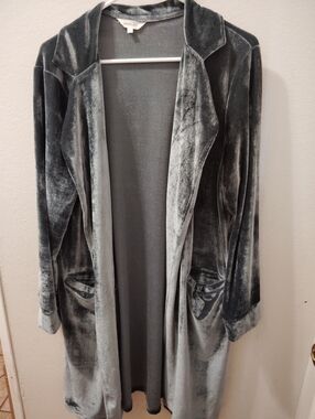 Amaryllis Shimmery Silver Cardigan